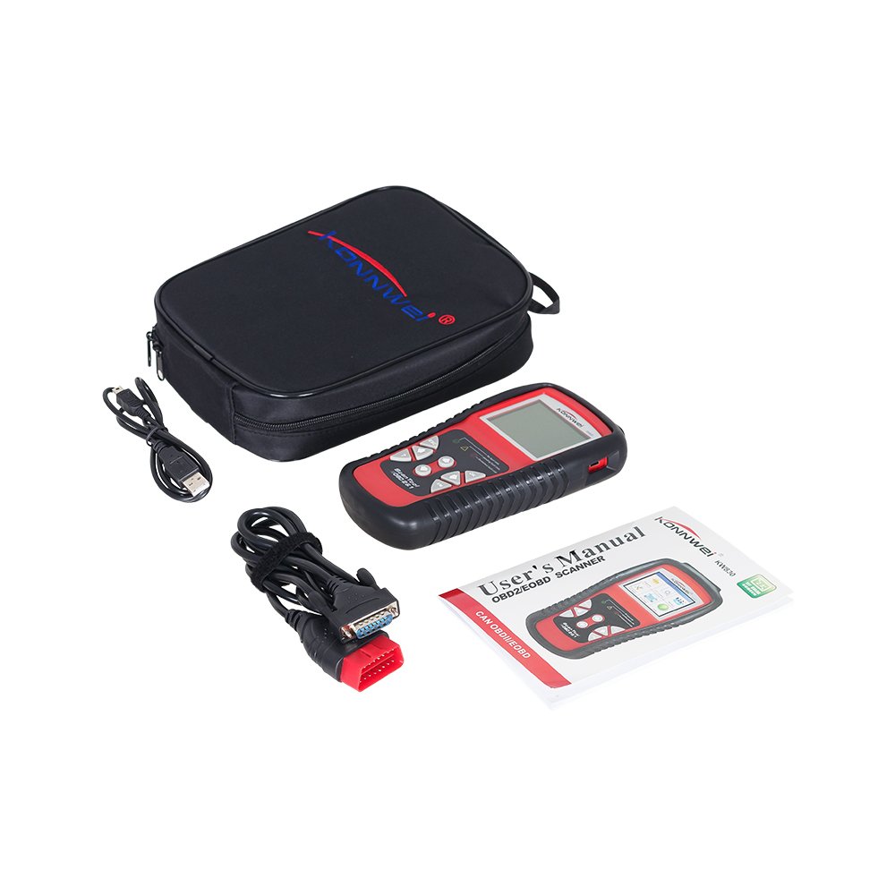 KONNWEI KW830 OBDii EOBD Fault Code Reader Scanner Automotive Diagnostic Scan Tool With Battery tester Function