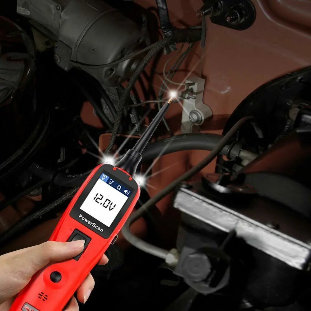 Autel PowerScan PS100 Electrical System Diagnosis Tool Electrical Circuit AVOmeter Tester for 12-24V Diagnostics