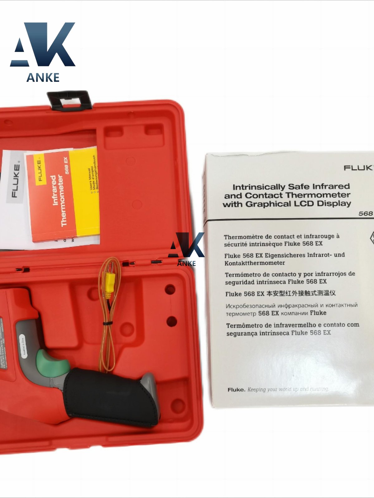 Fluke 568 Ex Intrinsically Safe Mini Infrared Thermometer
