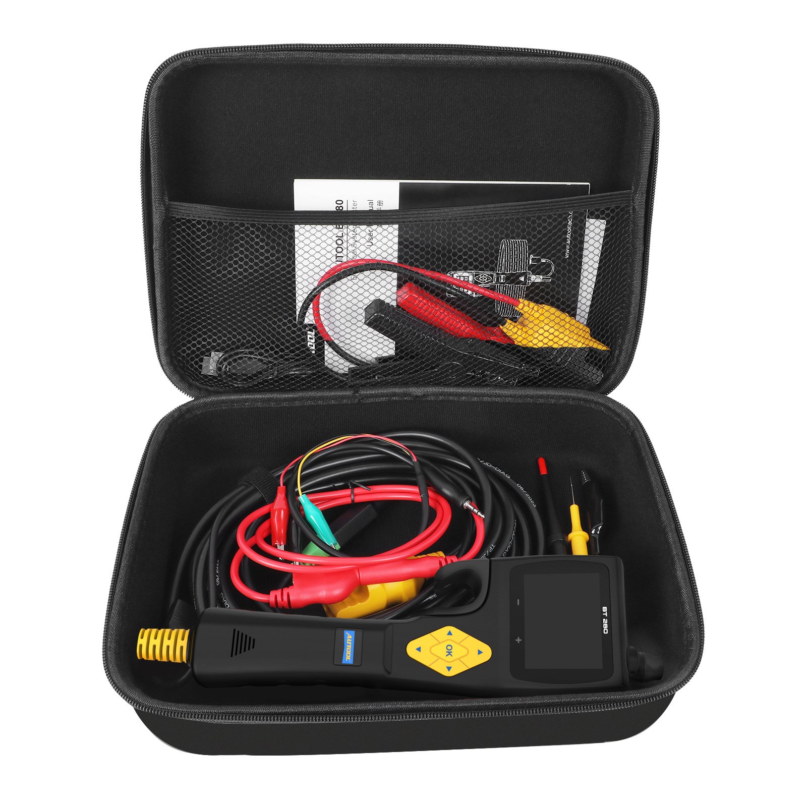 AUTOOL BT280 Electric System Tester Car Circuit System Detector Automotive Diagnostic 9V-30V Multilanguages Tool