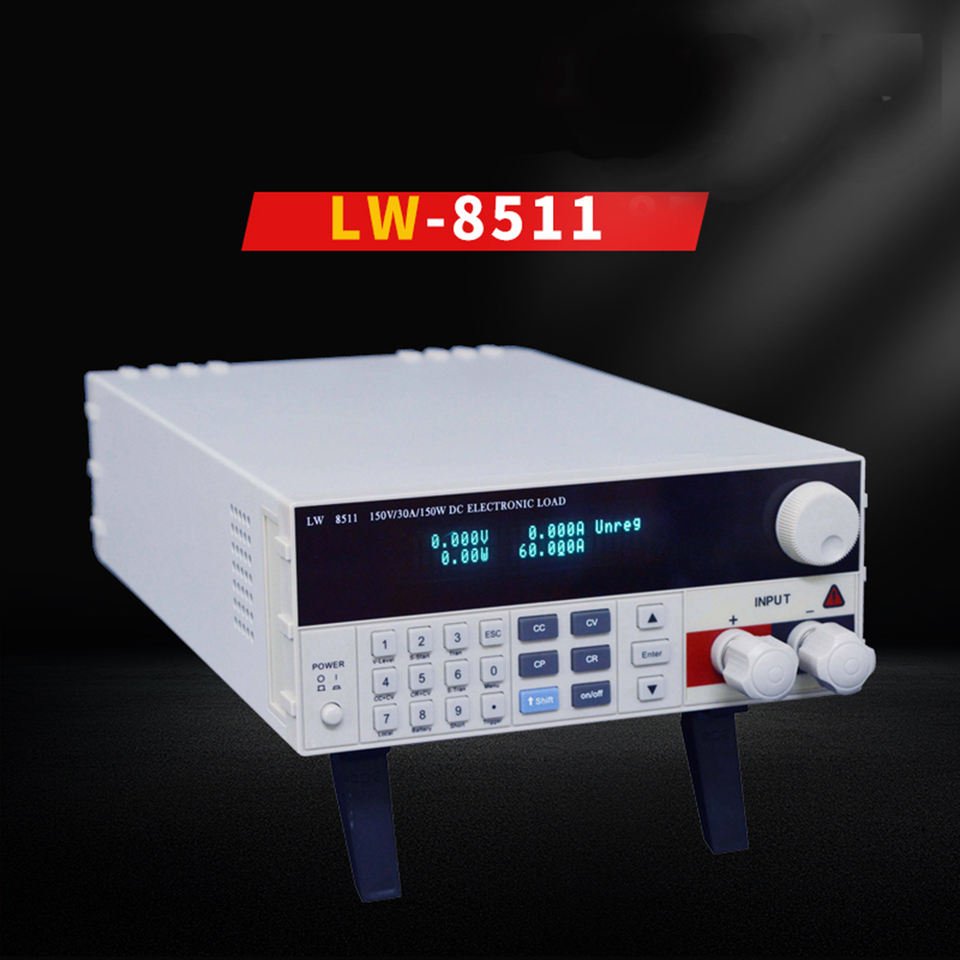 Factory directly sale LW-8511 150W 150V 30A Programmable DC Electrical Load DC Load Tester Battery Load Tester