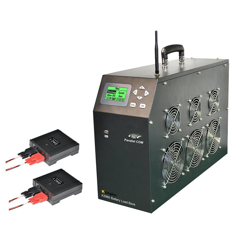 Kongter 48v battery load tester dc load bank for checking battery real capacity in power plant with high current
