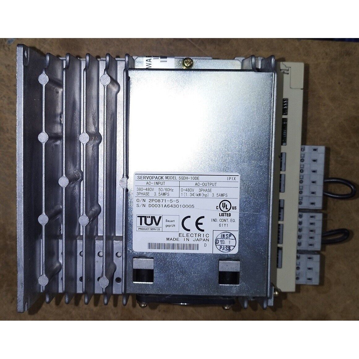 New SGDH-10DE AC Servo Drive PLC PAC & Dedicated Controllers Product