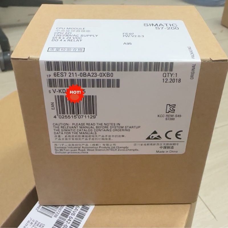 plc s7 200 cpu 6ES7212-1BB23-0XB8 pac dedicated controllers programming controller for injection molding machine