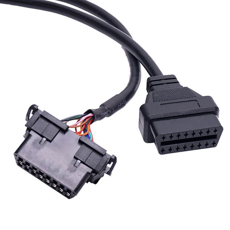 car diagnostic Vehicle separator adapter cable strap clip OBD OBD 2 OBDII Y-type vehicle tool