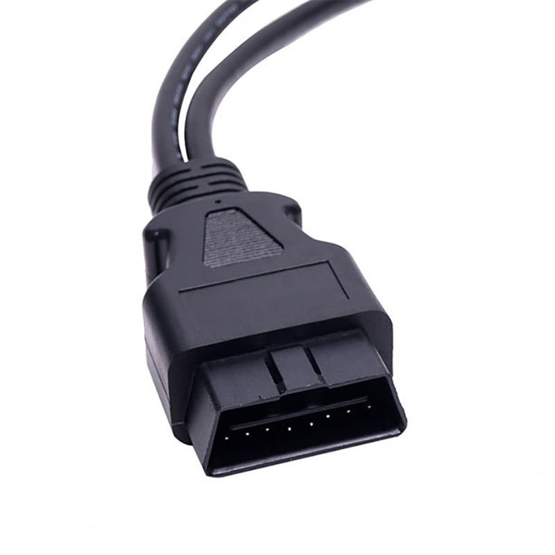 car diagnostic Vehicle separator adapter cable strap clip OBD OBD 2 OBDII Y-type vehicle tool