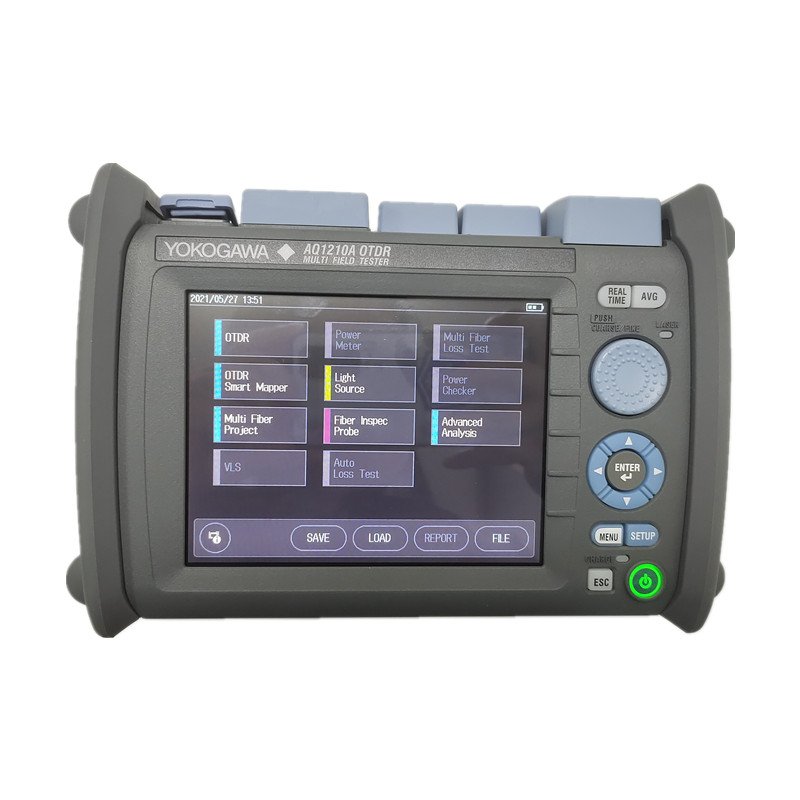 September Yokogawa AQ1210A 1310/1550nm 37/35dB with light source and Smart Mapper function Yokogawa OTDR tester