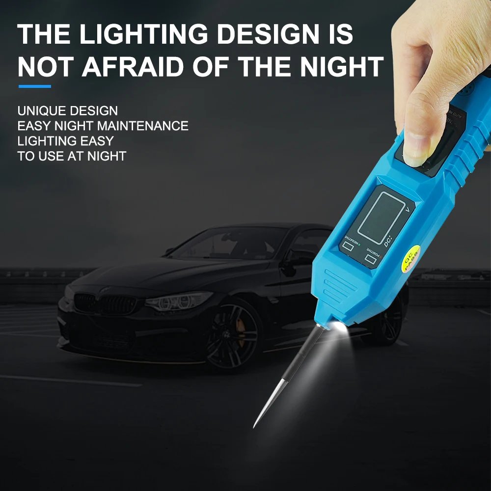 3.5-36V DC Electric Circuit Tester Car Electrical System Tester Automobile Circuit Tester With Power Switch Vehicle Diagnostic