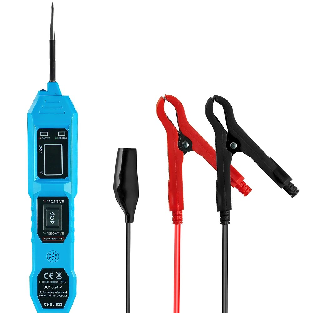 3.5-36V DC Electric Circuit Tester Car Electrical System Tester Automobile Circuit Tester With Power Switch Vehicle Diagnostic