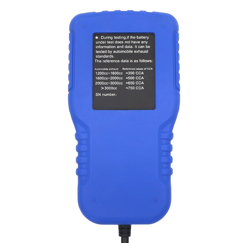 wholesaleTM2020A12V 24V Car Motorcycle Digital Car Battery Analyzer Tester Starting System 100-2000CCA Load Tester Color display
