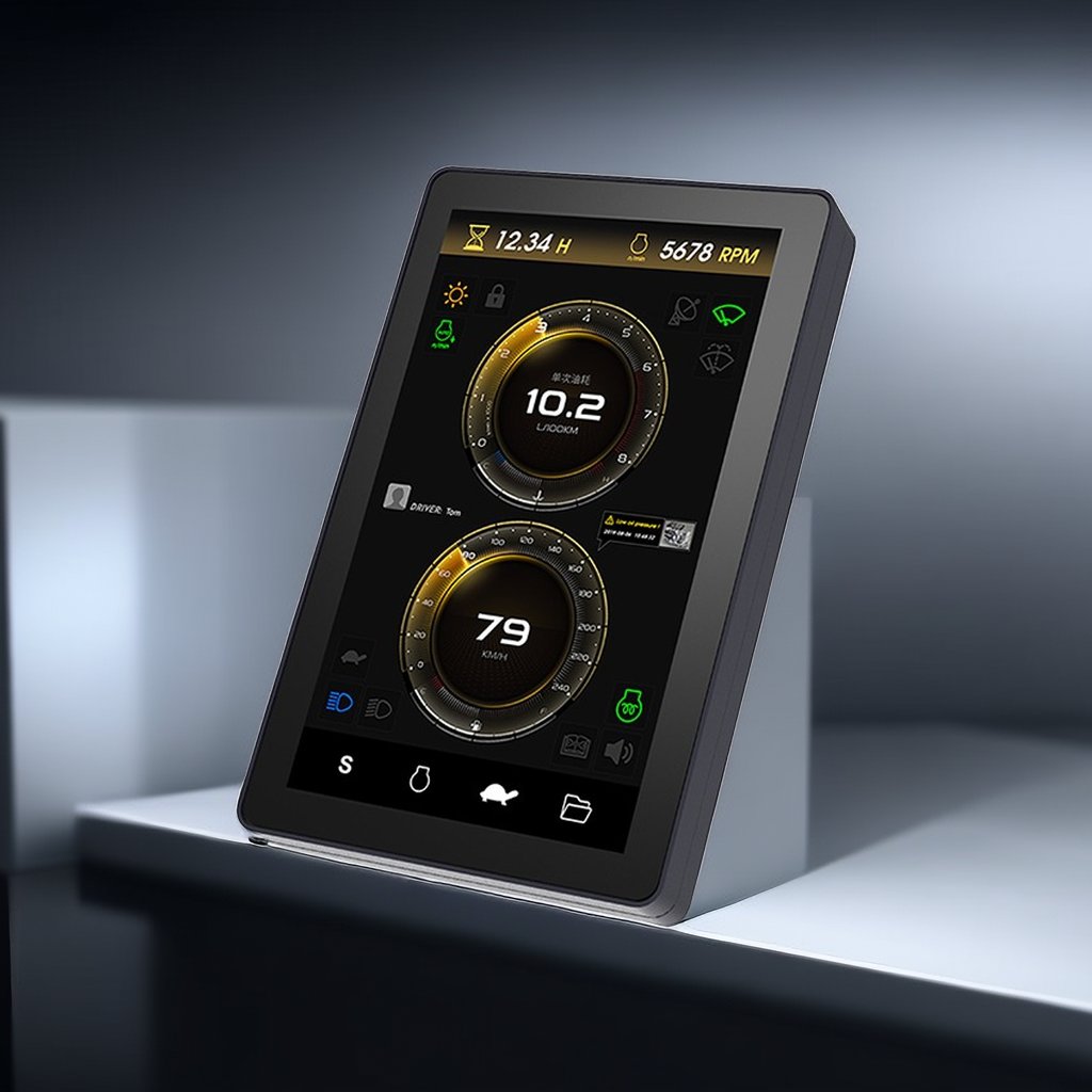 China Wholesale Plc Pac And Dedicated Controllers Waterproof Capacitive Touch Industrial Open Frame Monitor Excavator Display