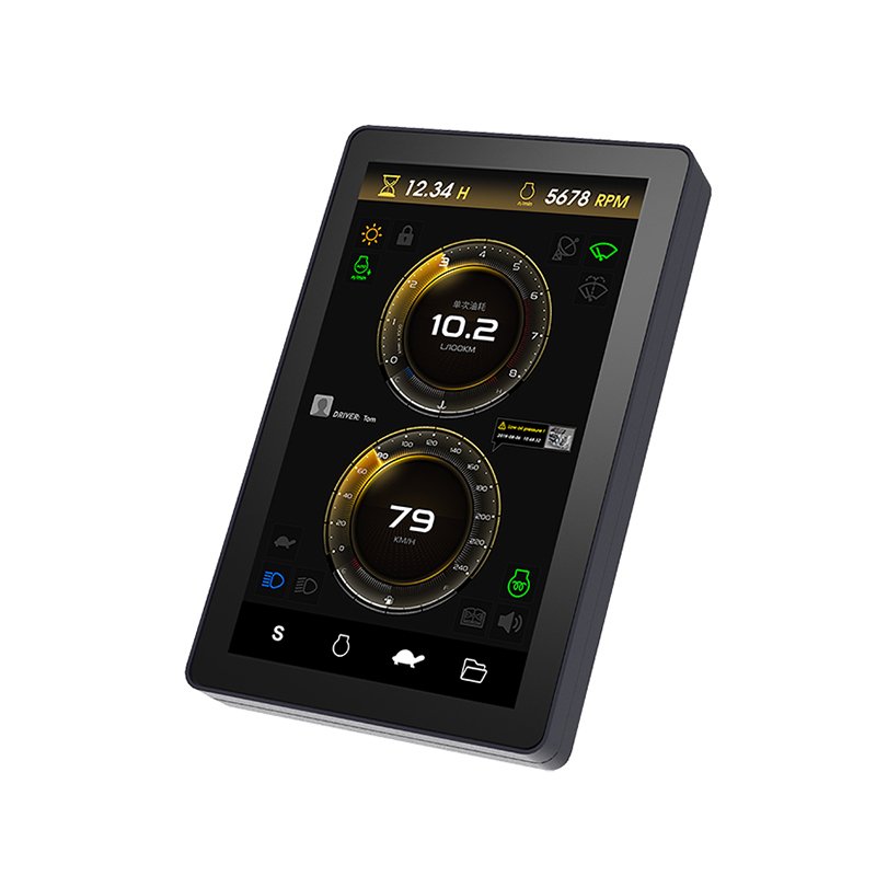 China Wholesale Plc Pac And Dedicated Controllers Waterproof Capacitive Touch Industrial Open Frame Monitor Excavator Display