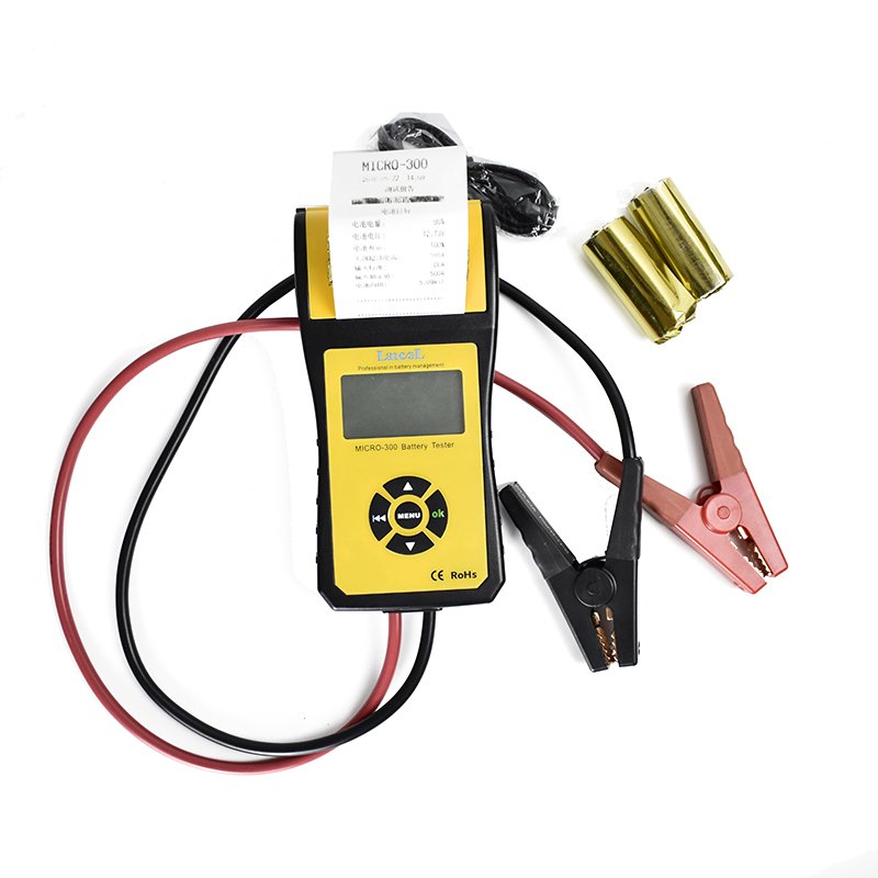 2023 new Lancol Micro 300 12v Car Battery tester with printer 100-2000CCA diagnostic tool