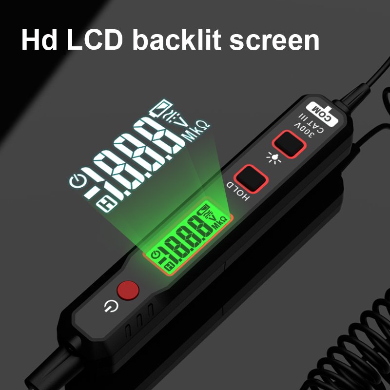 HABOTEST Pen Type Digital Car battery repair testing voltage tools Tester Electrical Instrument Pocket Automotive Multimeter