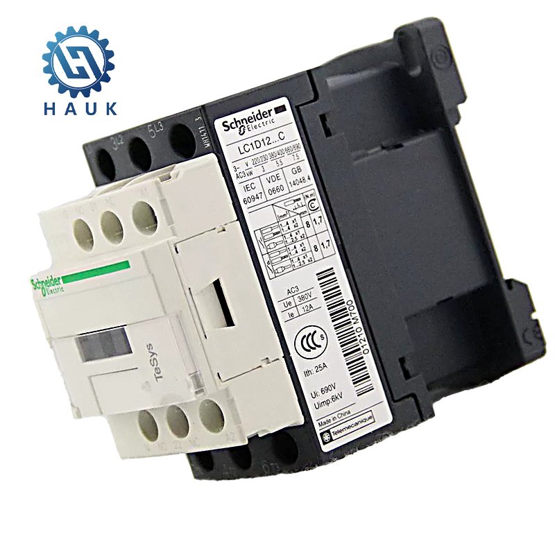 Schneider LC1D12M7C New Original 12A Electromagnetic Contactor Three-phase AC Motor Protective Contactor