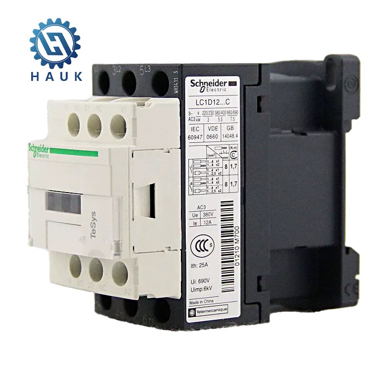 Schneider LC1D12M7C New Original 12A Electromagnetic Contactor Three-phase AC Motor Protective Contactor