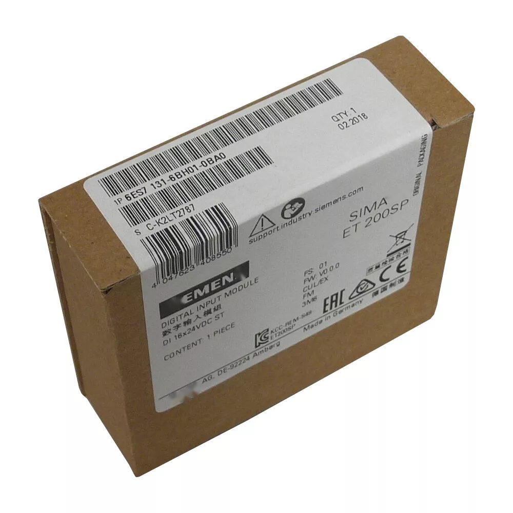 Original New 6ES7131-6BH01-0BA0 PLC Digital I/O System Input/Output Module For ET 200SP 6es71316bh010ba0