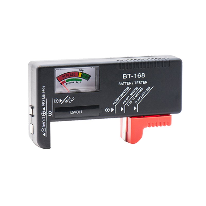 Digital Battery Tester BT-168/BT-168D for AA, AAA, 9V, mini cell Battery