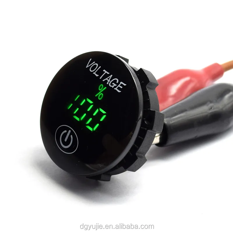 Mini Digital Voltmeter Ammeter Amp Volt Voltage Current Meter Detector Tester Dual LED Display Gauge