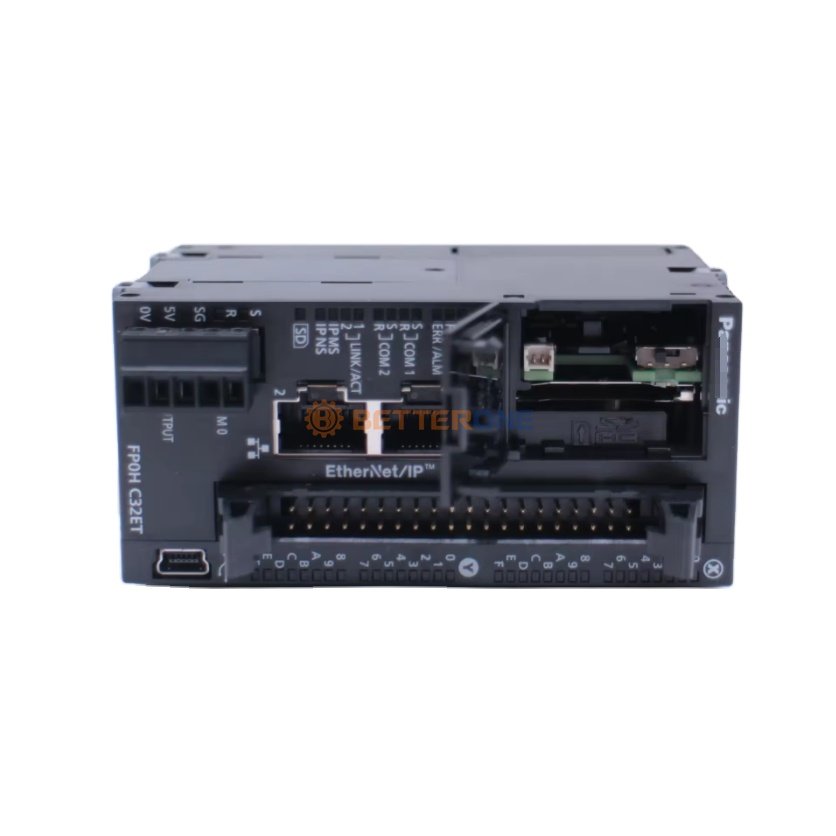 PLC central processor FP0H CPU 24 VDC, 16/16, 64K, SD, Ethernet AFP0HC32ET