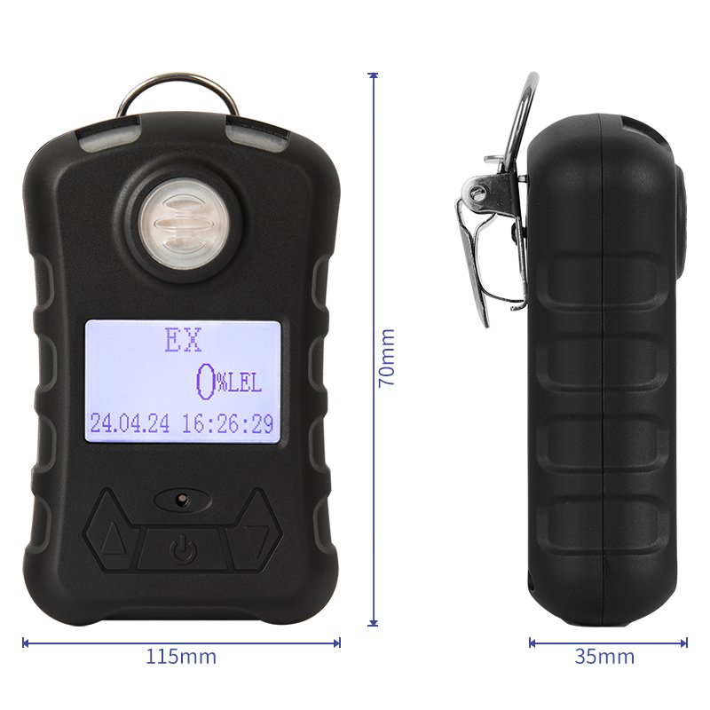 "DUOTESI portable carbon monoxide tester portable leaking detector Personal co detector"