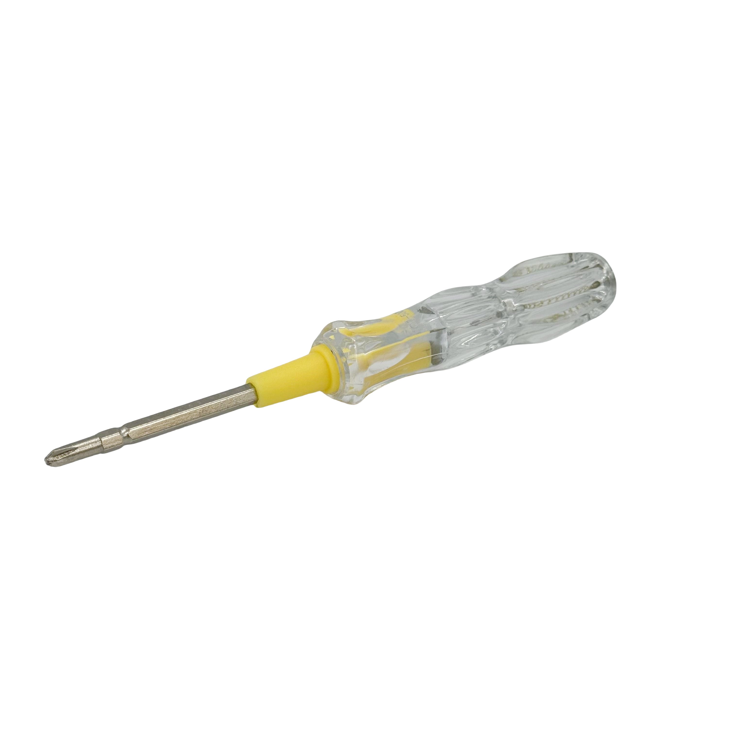 Stock Wholesale 6.7 inch 4mm Width Flathead Phillipshead Electrical Insulation Safety Test Pen Screwdriver