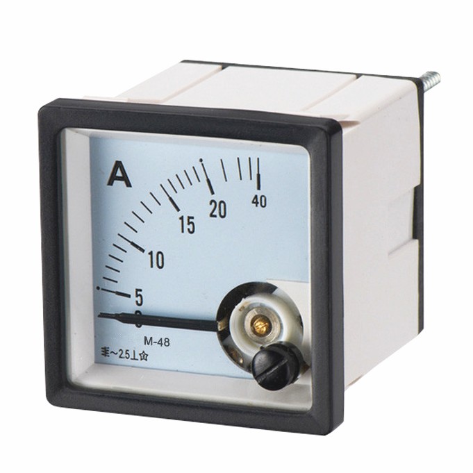 CE M-48 Analog Panel AC DC Ammeter Current Meter