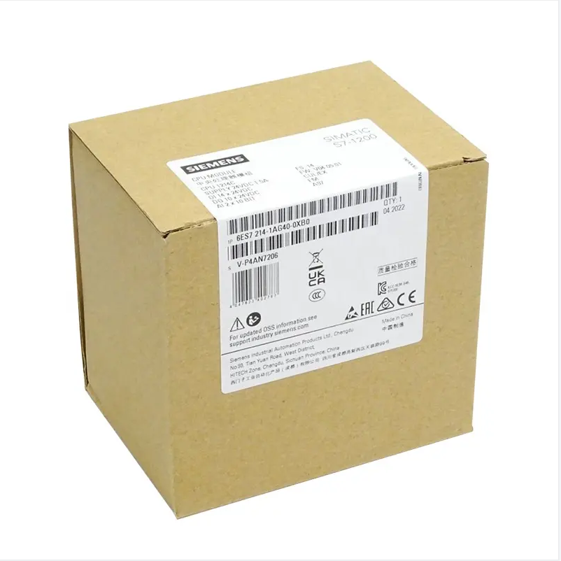 High quality Original PLC Siemens S7 1200 S7-1200 Compact CPU 1214C PLC Price 6ES7214-1AG40-0XB0
