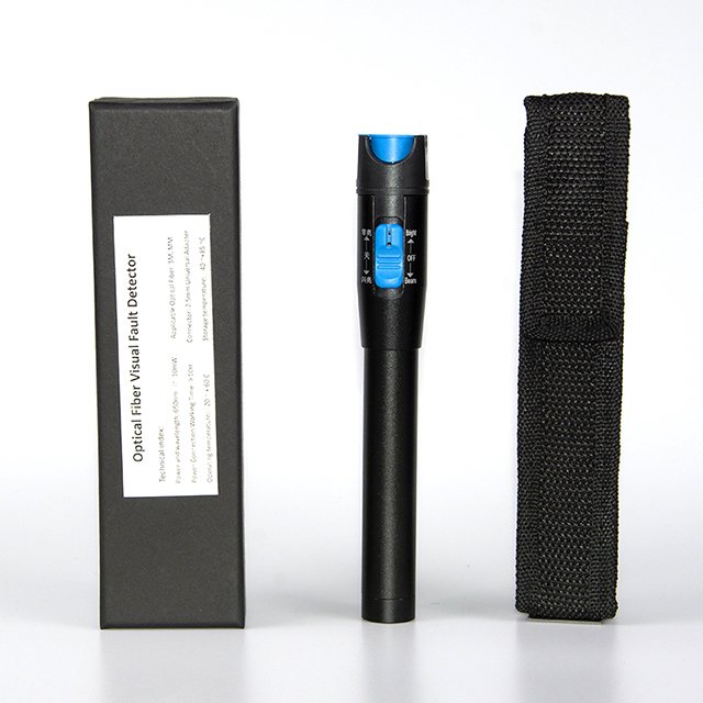 VFL Fiber Optic Cable Tester 10MW Visual Fault Locator 2.5mm universal connector up to 15km Range