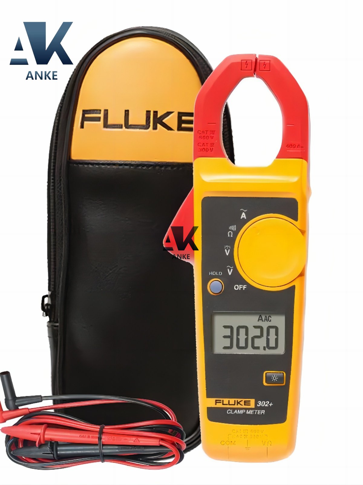 Fluke 302+ CAT III Digital Clamp Meter