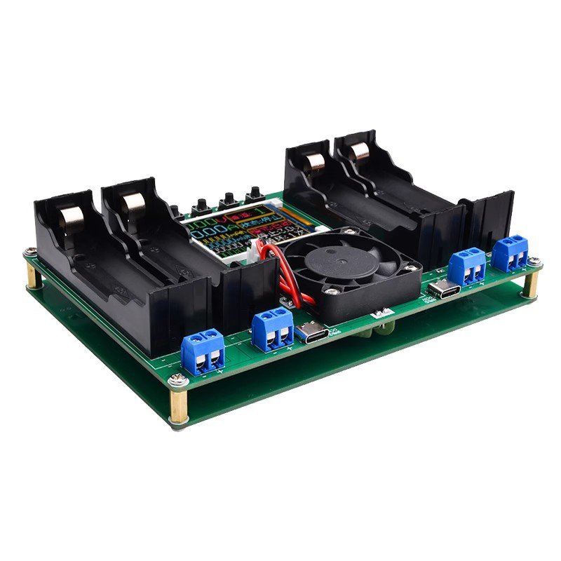 LCD Display Battery Capacity Tester MAh MWh Lithium Battery Digital Power Detector Module 18650 Battery Tester Type-C
