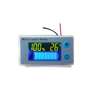 12V 48V 72V60V ACID Lead Charge Battery Level Indicator Battery Tester Lithium Battery Capacity Meter LED Voltmeter Dual Display