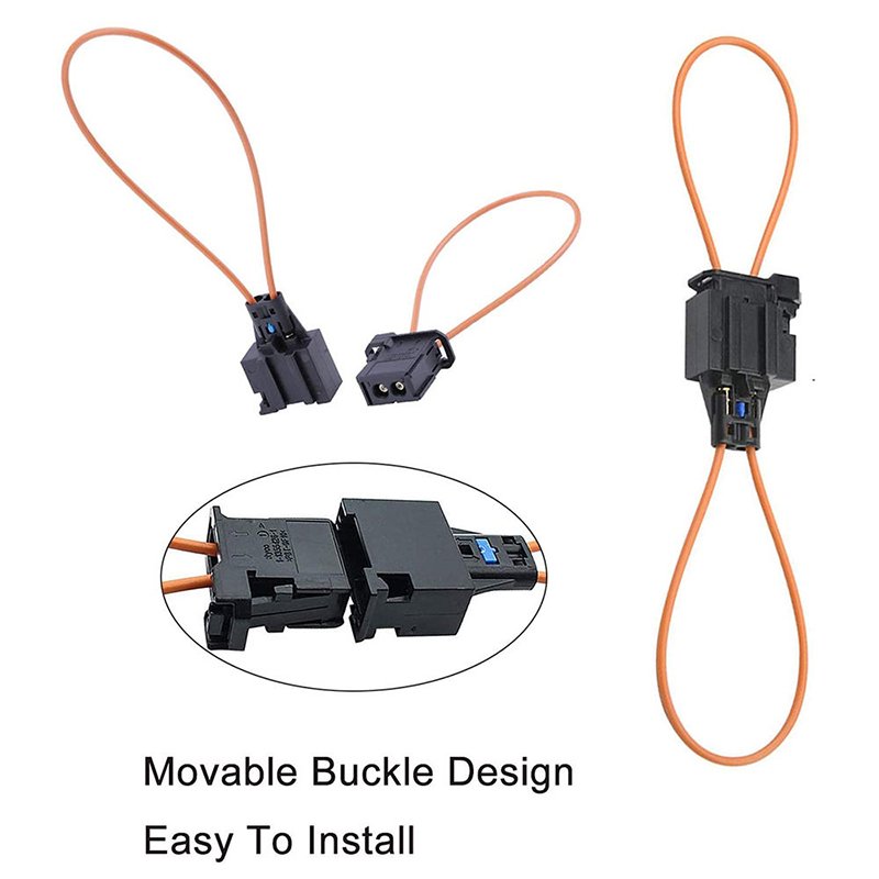 Most Fiber Optical Loop Bypass Female & Male obd Adapter Universal obd Connector for Radio and Audio BMW VW Audi Porsche SOS FIX