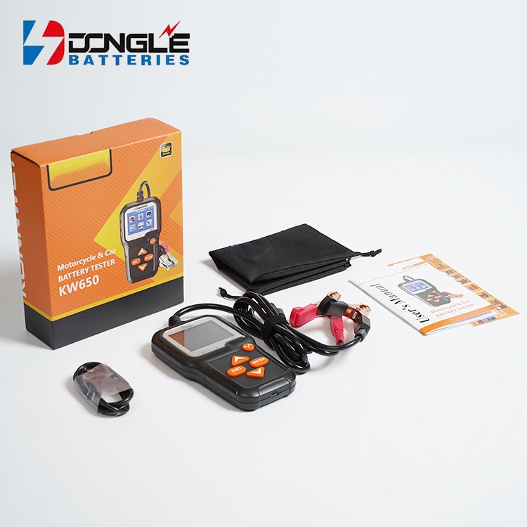 Dongle High Quality 6V 12V Digital Color Screen Deep Cycle Capacity Car Battery Tester