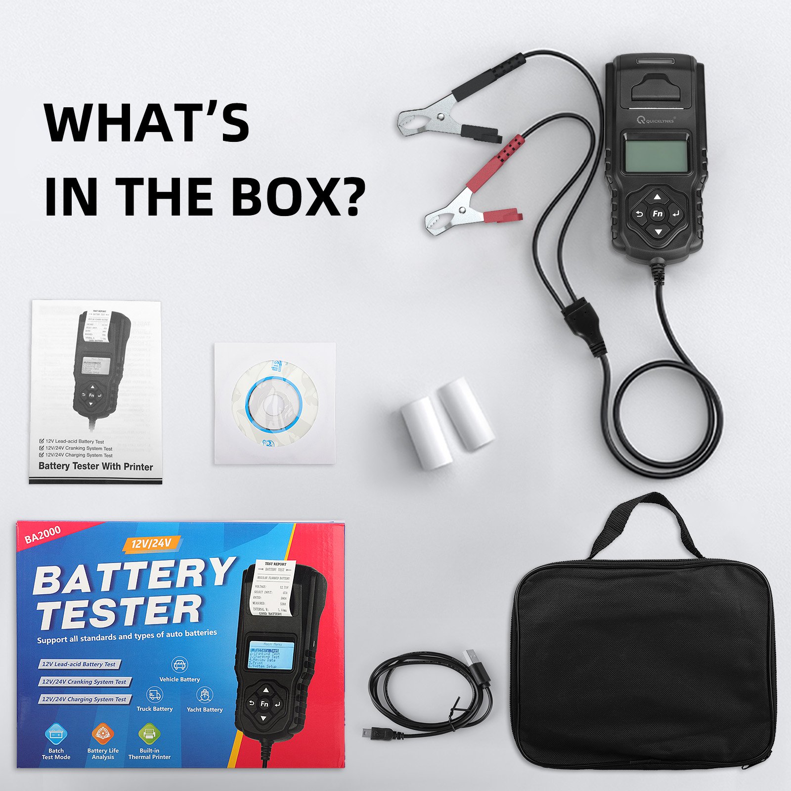Hot selling battery tester BA2000 high and low temperature accurate measurement print voltage internal resistance current