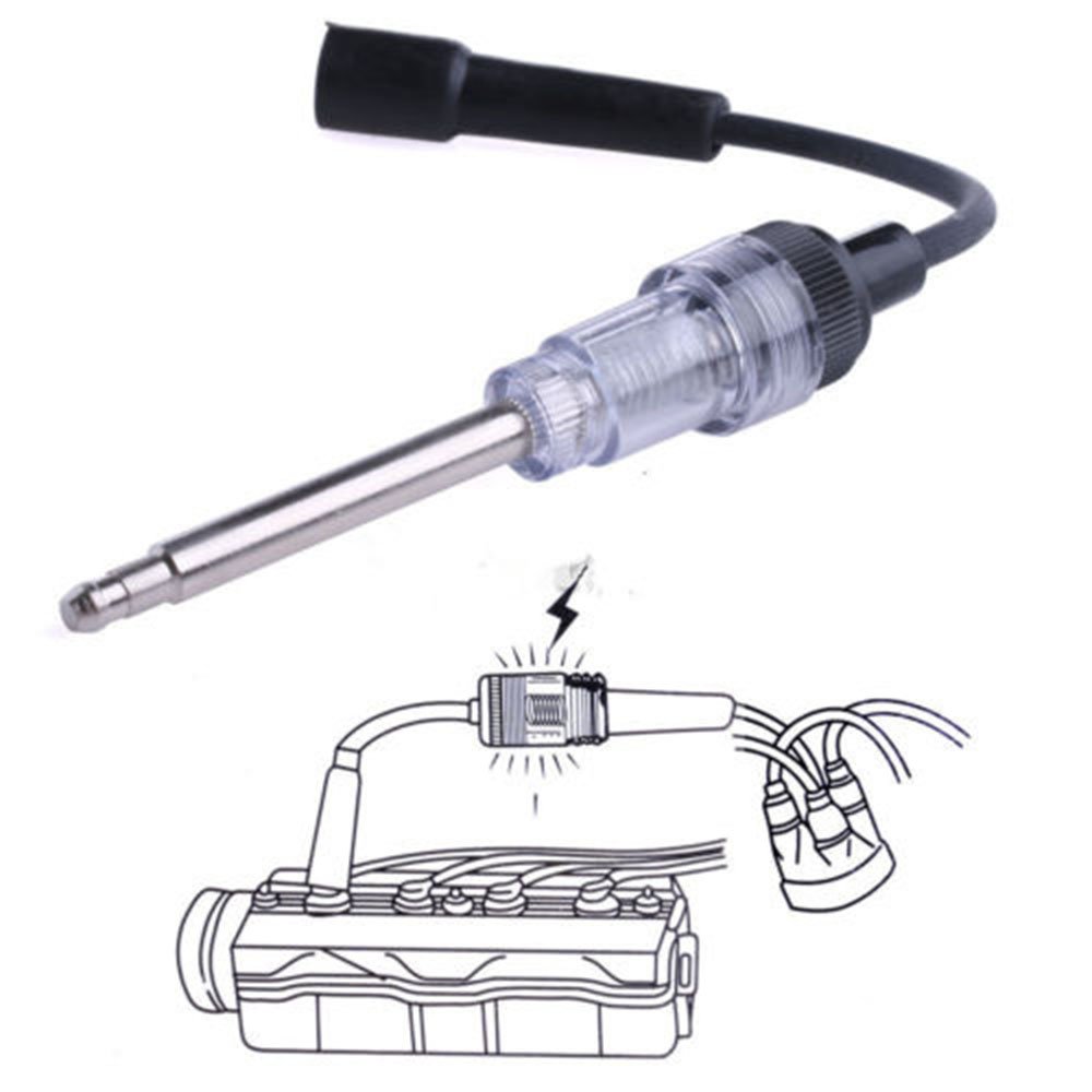 High Quality Auto 6V 12V 24V DC Car Truck Voltage Circuit Tester Car Test VoltMet Long Probe Pen Light Bulb Automobile Maint