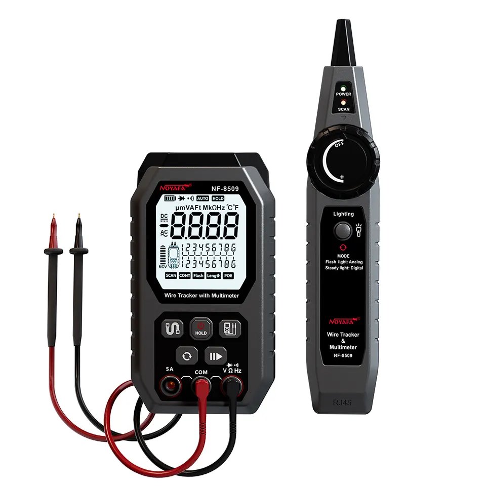 Multi-Function Wire Detector with Multimeter Network cable length measurement tester NF-8509