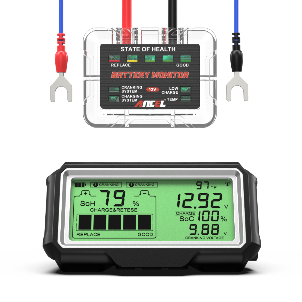 Made In China Battery Health Monitor Startup Voltage Test Automotive Battery Tester