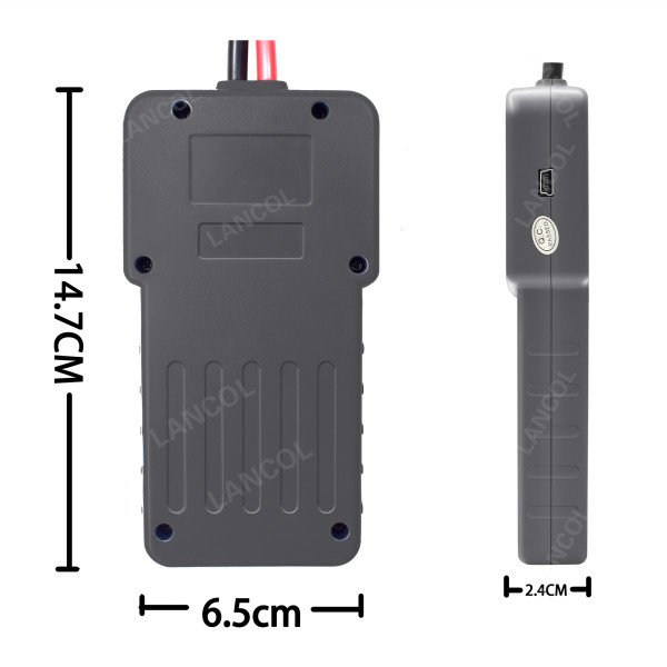 2022 Multi language available diagnostic tool CCA car 12V battery tester micro - 200pro with Lancol brand