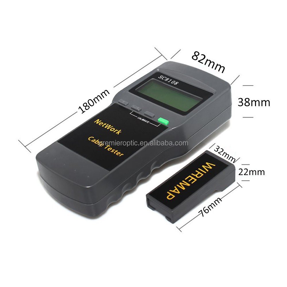 SC8108 CAT5 RJ45 Network LAN VLF Length fiber fix sx os Network Electric Data Cable Tester tool