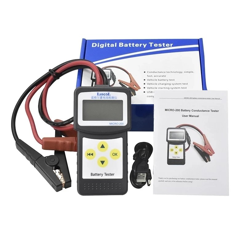 CCA100-2000 Diagnostic Car Automotive Battery Tools Analyzer Tester
