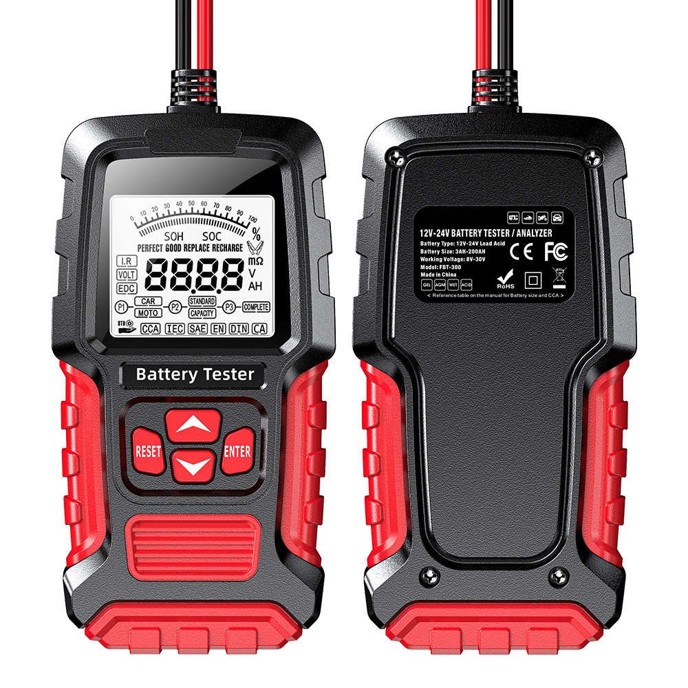 New arrival 12V 24V Car battery tester Digital Analyzer Tester for Truck Motorcycle SUV Boat with LED Display