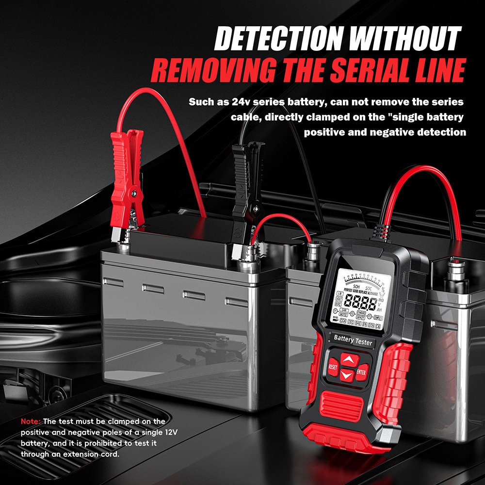 New arrival 12V 24V Car battery tester Digital Analyzer Tester for Truck Motorcycle SUV Boat with LED Display