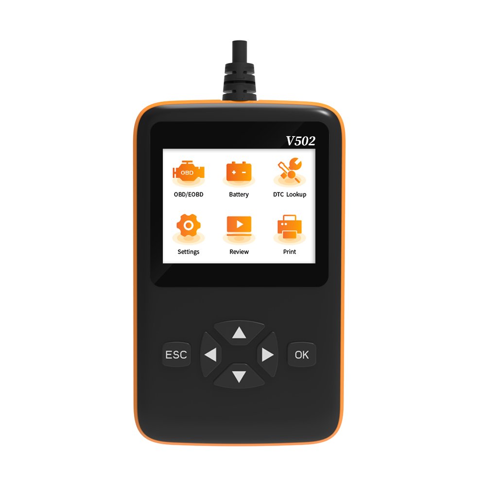 V502 newer odb2 scanner obd2 code scanner diagnostic device car for OBD2 car light truck SUV or hybrid vehicle to verify repairs