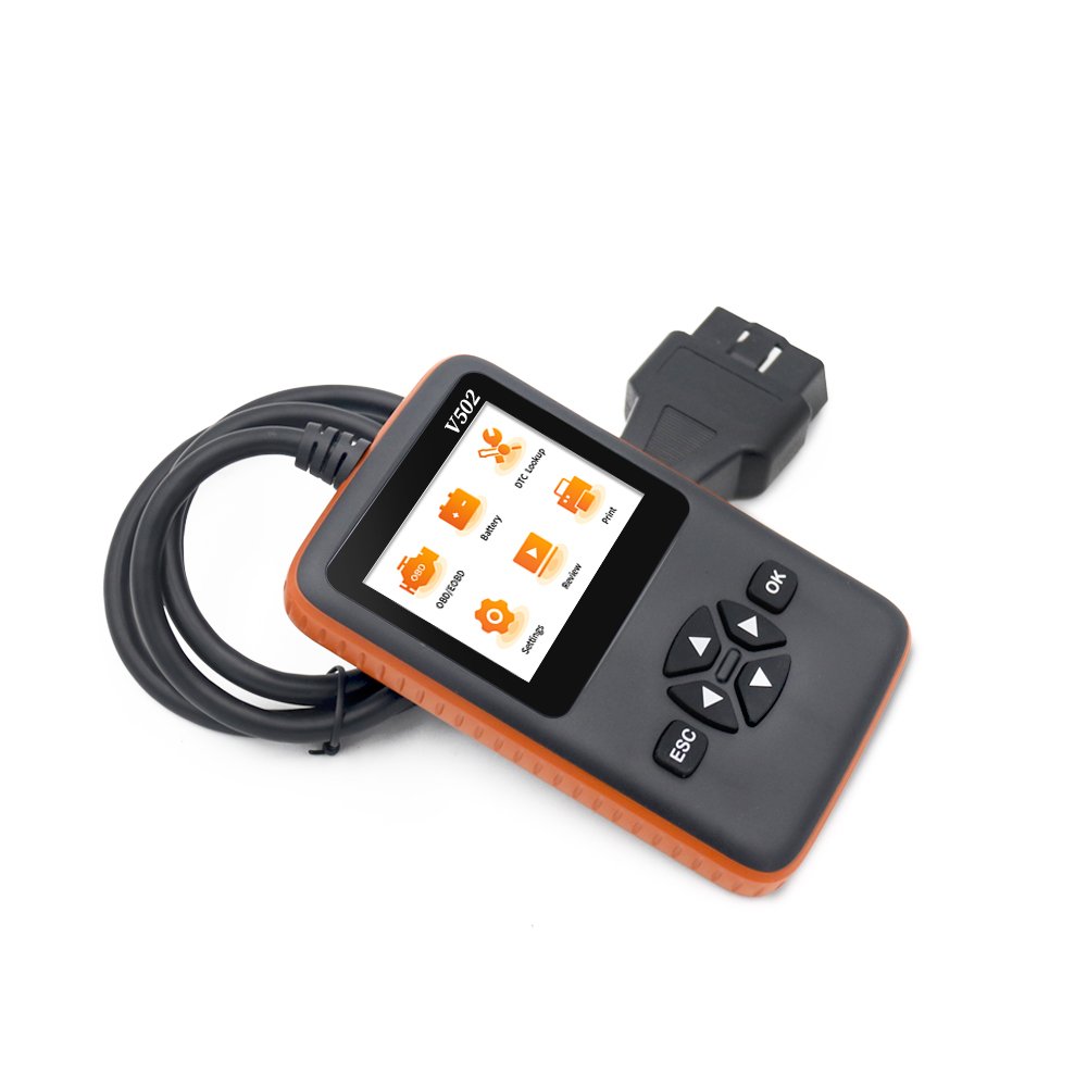 V502 newer odb2 scanner obd2 code scanner diagnostic device car for OBD2 car light truck SUV or hybrid vehicle to verify repairs