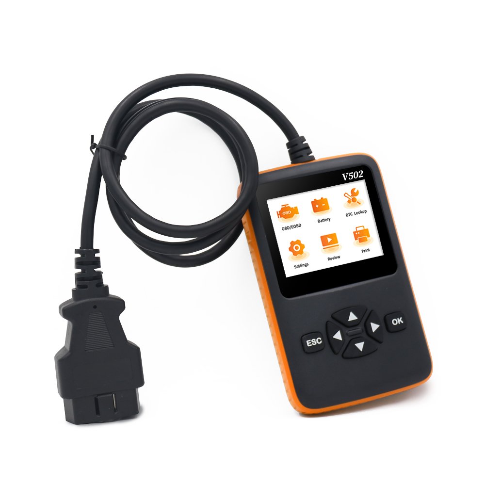 V502 newer odb2 scanner obd2 code scanner diagnostic device car for OBD2 car light truck SUV or hybrid vehicle to verify repairs