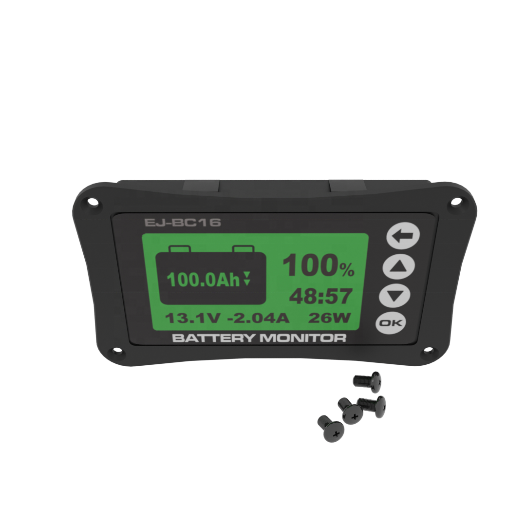 EJ-BC16 48V 75A butterfly smart shunt lithium battery monitoring system with RS485 CANbus TTL233 communication