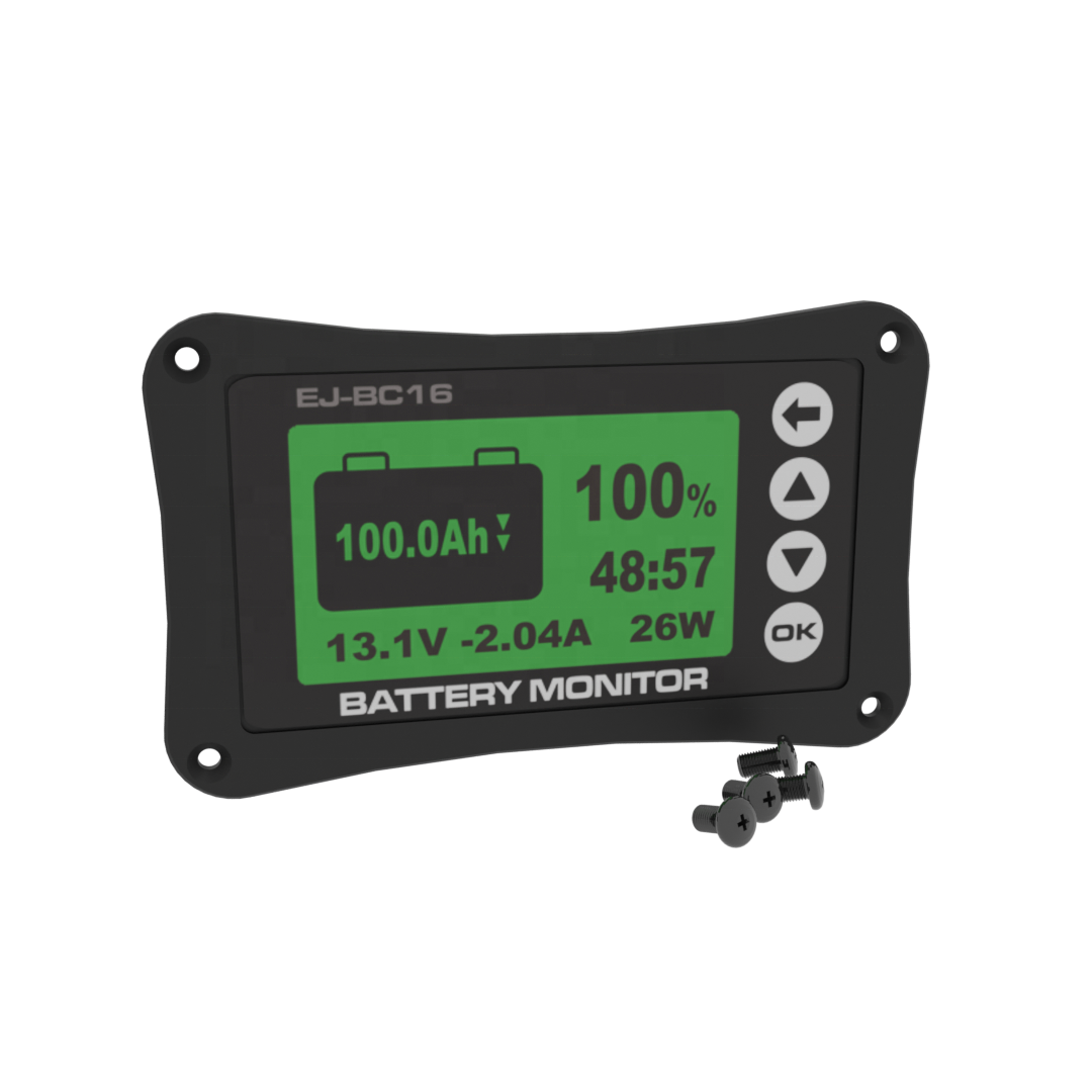 EJ-BC16 48V 75A butterfly smart shunt lithium battery monitoring system with RS485 CANbus TTL233 communication