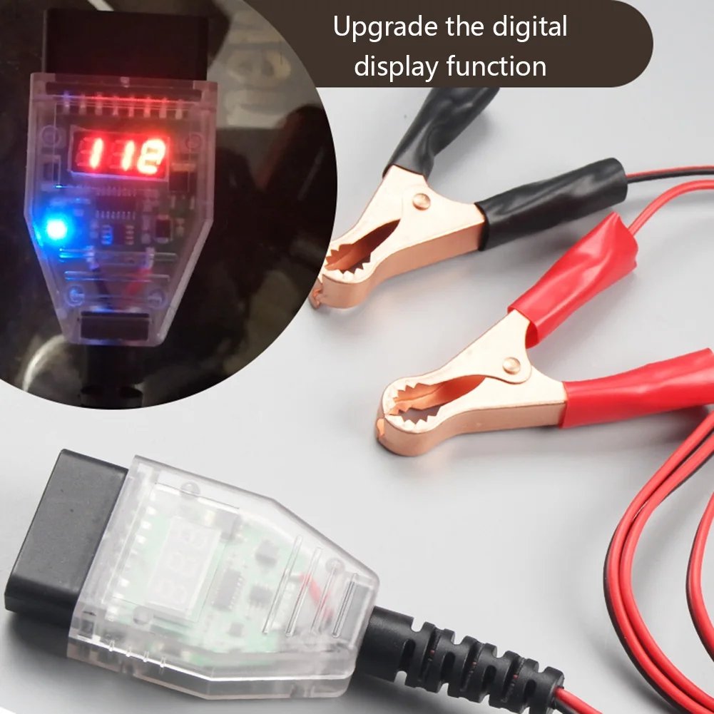 Car OBD2 ECU Connector Battery Saver Auto ECU Memory Savers Automotive OBD 2 Emergency Electrical Plug Car Fuel Save