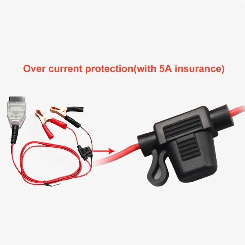Car OBD2 ECU Connector Battery Saver Auto ECU Memory Savers Automotive OBD 2 Emergency Electrical Plug Car Fuel Save